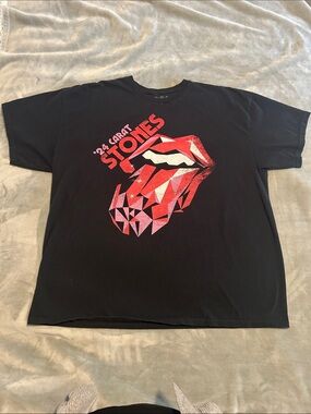 The Rolling Stones 2024 - 24 Carat Tour T-Shirt XL Black